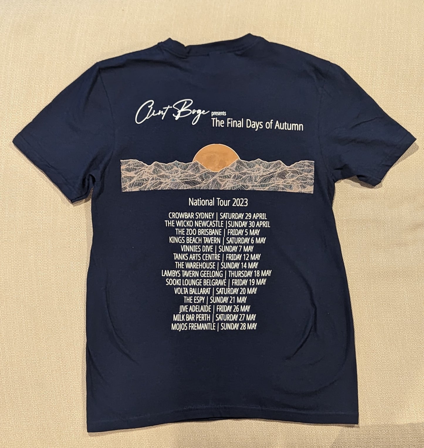 Final Days of Autumn 2023 Tour T-Shirt